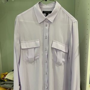 Banana Republic Pale Lilac Blouse